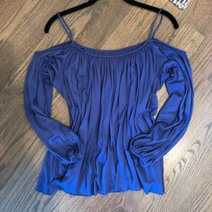 Bailey44 classy off the shoulder tee with straps